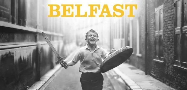 Belfast — promotional poster for the 2021 film Belfast 2021 promotional poster