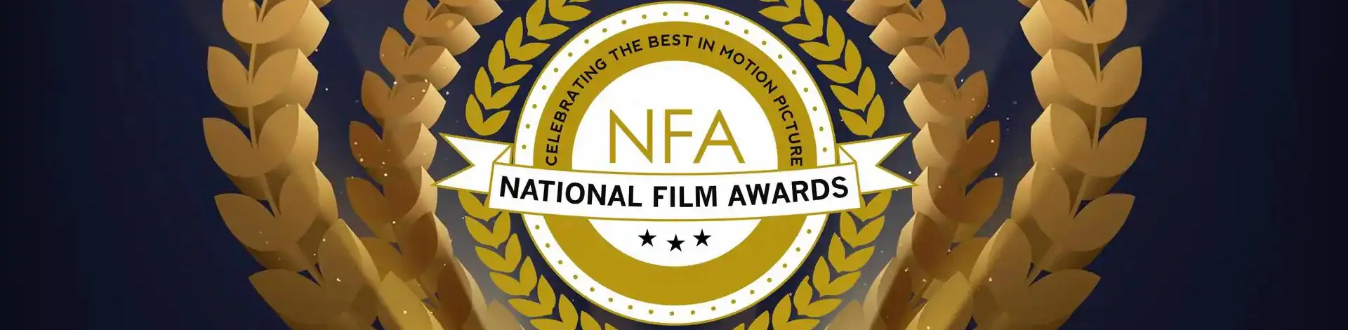 A promotional banner for the National Film Awards 2025